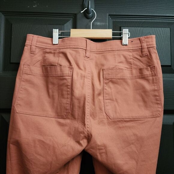 J. Crew Factory High-Rise Skinny Cargo Pant - Rose Tile - Picture 9 of 12